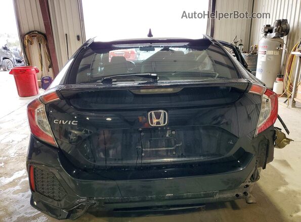 SHHFK7H65JU401762 2018 HONDA CIVIC Black Вид ззаду