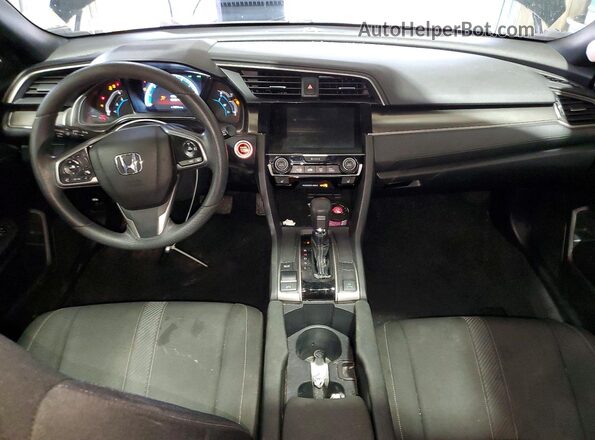 SHHFK7H65JU401762 2018 HONDA CIVIC Black Вид панелі приладів