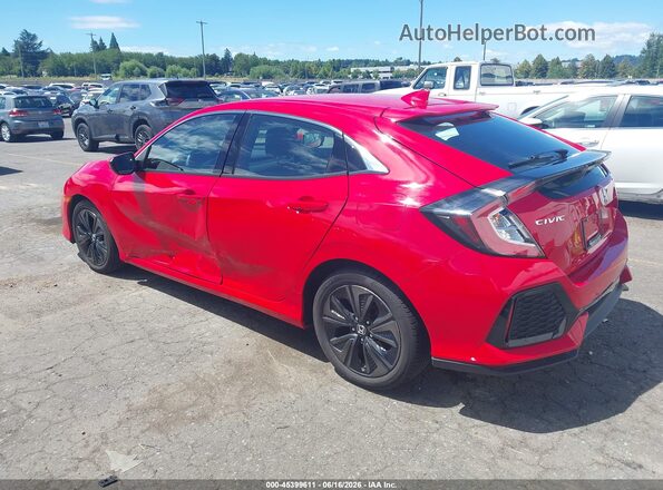 SHHFK7H65KU410169 2019 HONDA CIVIC Red Задня ліва чверть