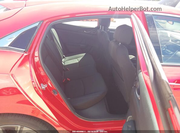 SHHFK7H65KU410169 2019 HONDA CIVIC Red Вид наклейки з VIN-кодом