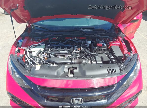 SHHFK7H65KU410169 2019 HONDA CIVIC Red Вид ззаду