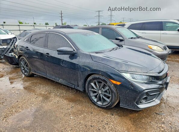 SHHFK7H65LU401585 2020 HONDA CIVIC Black Przód prawy