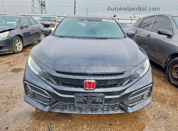 SHHFK7H65LU401585 2020 HONDA CIVIC Black Widok z przodu