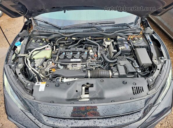 SHHFK7H65LU401585 2020 HONDA CIVIC Black Widok wnętrza z tyłu