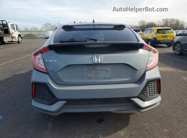 SHHFK7H66KU202267 2019 HONDA CIVIC Gray Հետևի տեսք