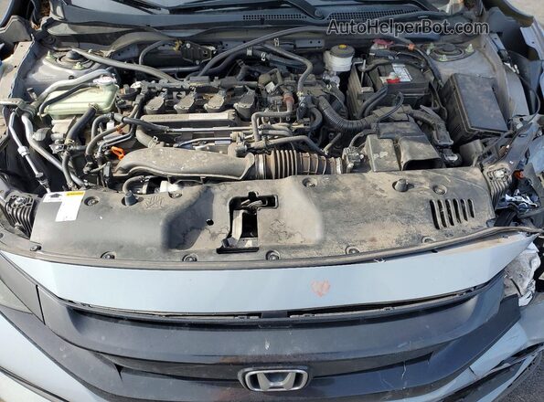 SHHFK7H66KU202267 2019 HONDA CIVIC Gray Սալոնի հետևի տեսք
