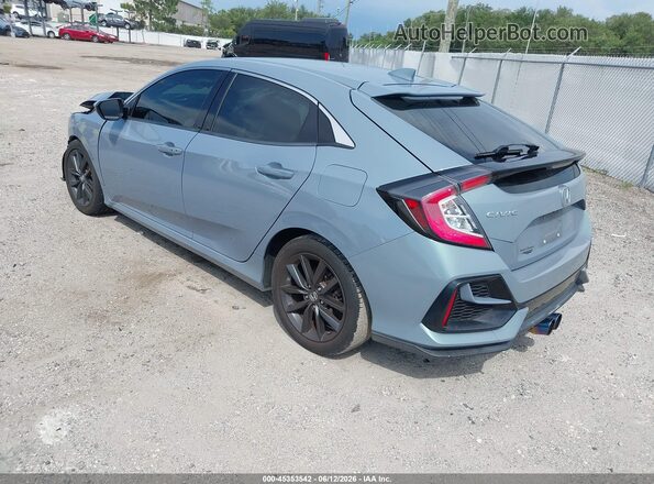 SHHFK7H66LU207275 2020 HONDA CIVIC Light Blue Rear left
