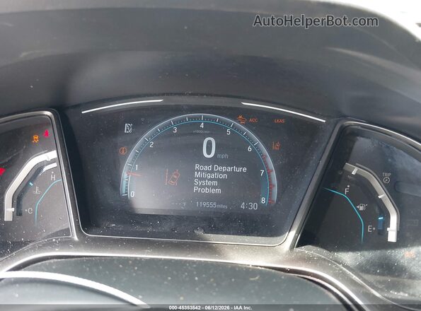 SHHFK7H66LU207275 2020 HONDA CIVIC Light Blue Rear seats view
