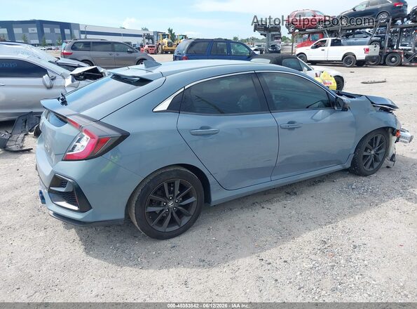 SHHFK7H66LU207275 2020 HONDA CIVIC Light Blue Rear right
