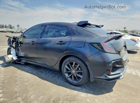 SHHFK7H66MU213787 2021 HONDA CIVIC Black Հետևի ձախ
