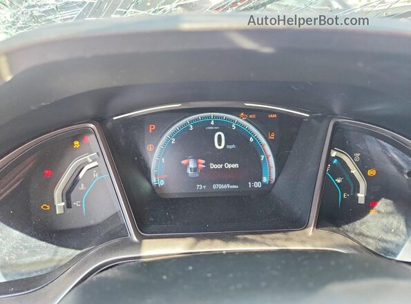 SHHFK7H66MU213787 2021 HONDA CIVIC Black Սարքավորումների վահանակի տեսք
