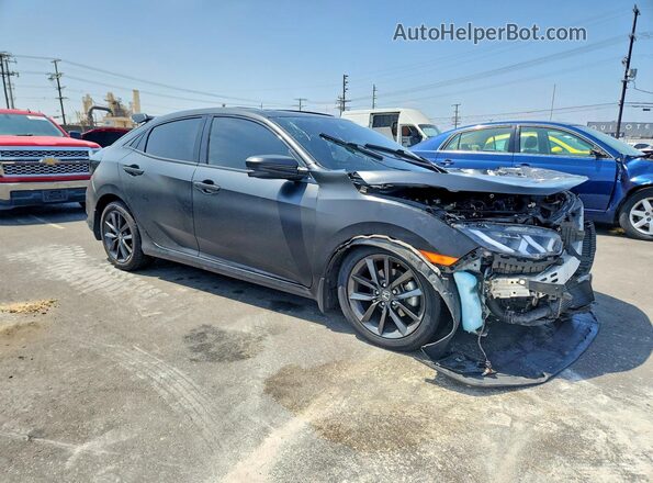 SHHFK7H66MU213787 2021 HONDA CIVIC Black Առջևի աջ