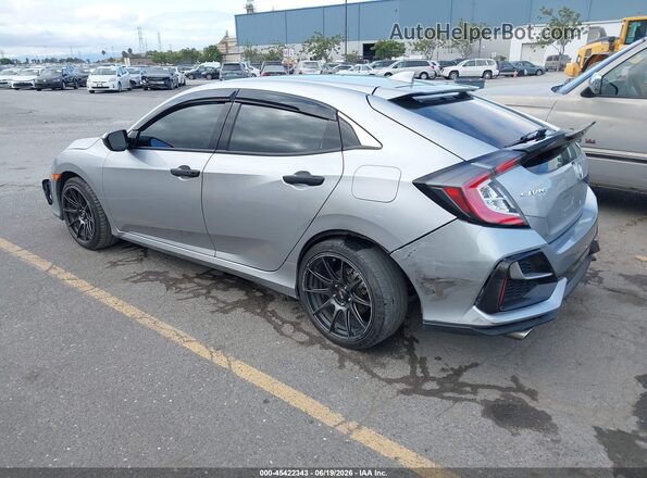 SHHFK7H66MU421197 2021 HONDA CIVIC Gray Rear left