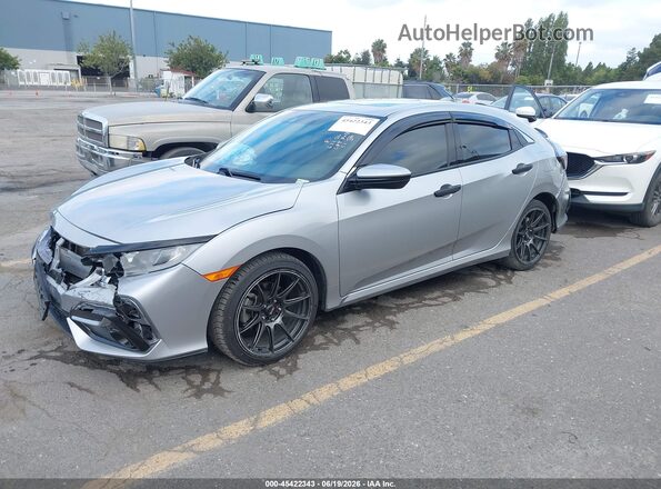 SHHFK7H66MU421197 2021 HONDA CIVIC Gray Front left