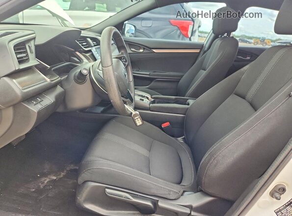 SHHFK7H67KU225010 2019 HONDA CIVIC White Widok wnętrza z przodu