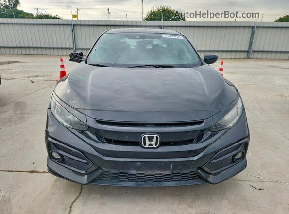 SHHFK7H67LU417187 2020 HONDA CIVIC Black Вид спереду