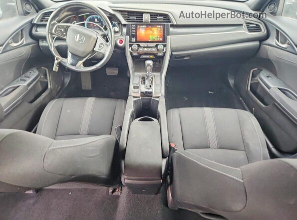 SHHFK7H67LU417187 2020 HONDA CIVIC Black Вид панелі приладів