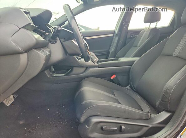 SHHFK7H67LU417187 2020 HONDA CIVIC Black Вид салону спереду