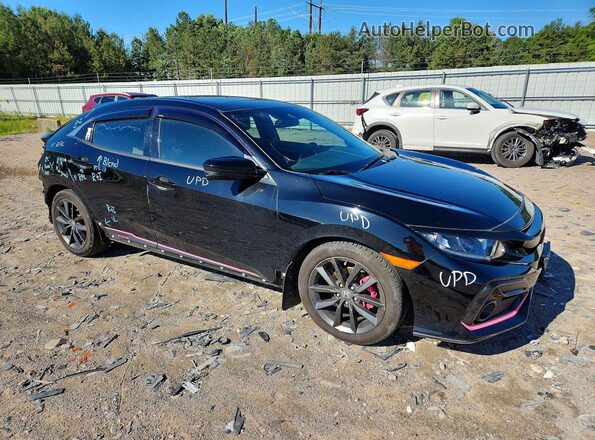 SHHFK7H67MU416557 2021 HONDA CIVIC Черный Передняя правая четверть