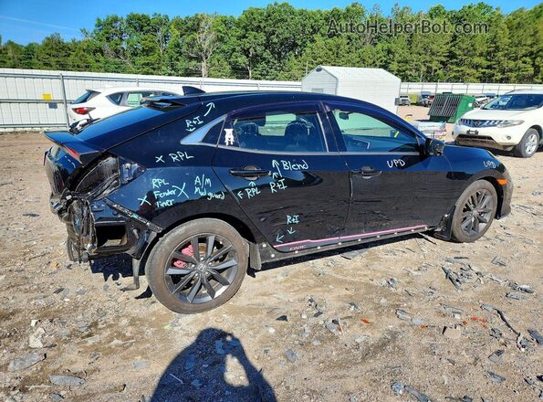 SHHFK7H67MU416557 2021 HONDA CIVIC Черный Задняя правая четверть
