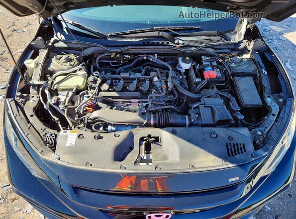 SHHFK7H67MU416557 2021 HONDA CIVIC Черный Вид задней части салона