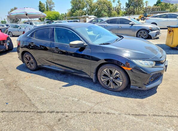 SHHFK7H68KU403166 2019 HONDA CIVIC Черный Передняя правая четверть