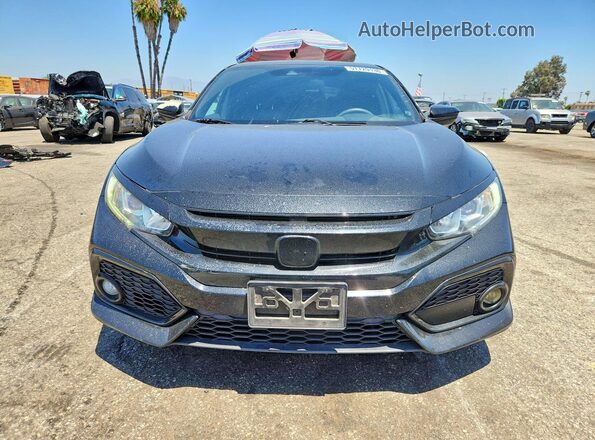 SHHFK7H68KU403166 2019 HONDA CIVIC Черный Вид спереди