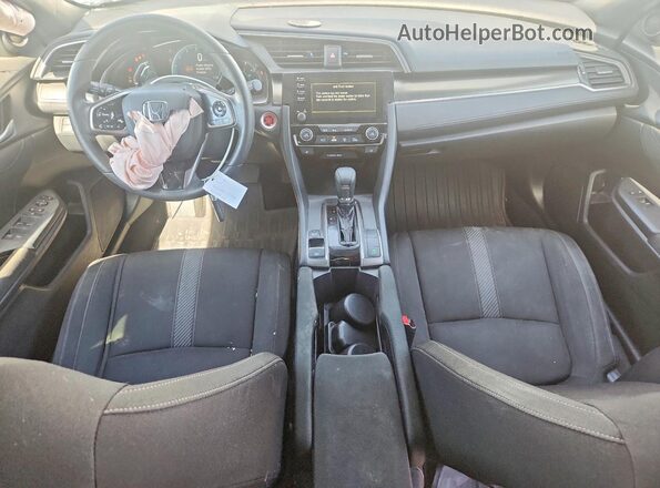 SHHFK7H68KU408965 2019 HONDA CIVIC White Вид панелі приладів