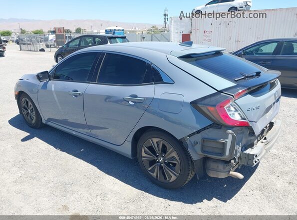 SHHFK7H68KU417083 2019 HONDA CIVIC Gray Trasero izquierdo