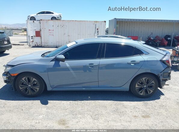 SHHFK7H68KU417083 2019 HONDA CIVIC Gray 