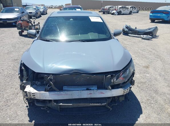 SHHFK7H68KU417083 2019 HONDA CIVIC Gray Vista interior trasera