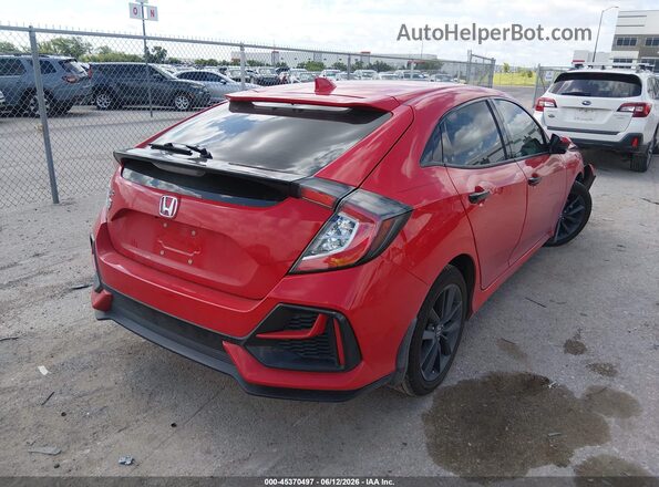 SHHFK7H68LU202627 2020 HONDA CIVIC Red უკანა მარჯვენა