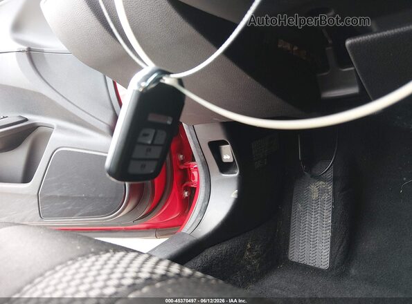 SHHFK7H68LU202627 2020 HONDA CIVIC Red წინა პანელის ხედი