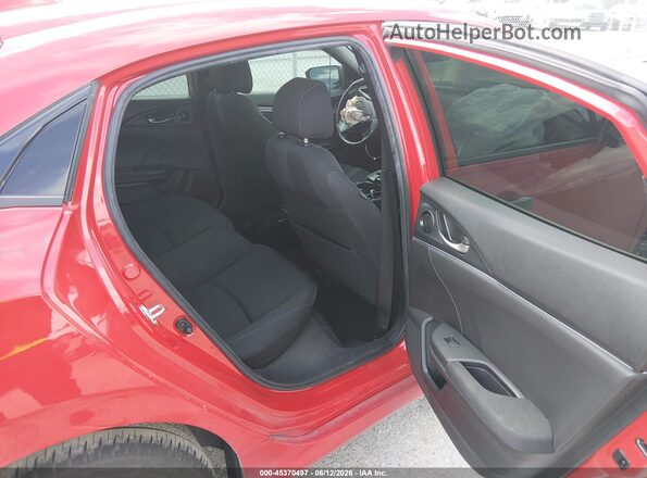SHHFK7H68LU202627 2020 HONDA CIVIC Red VIN კოდის სტიკერის ხედი