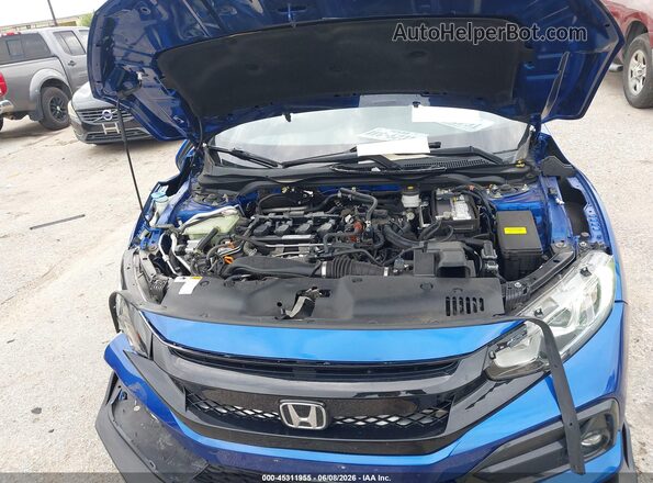 SHHFK7H68LU210582 2020 HONDA CIVIC Blue Widok z tyłu