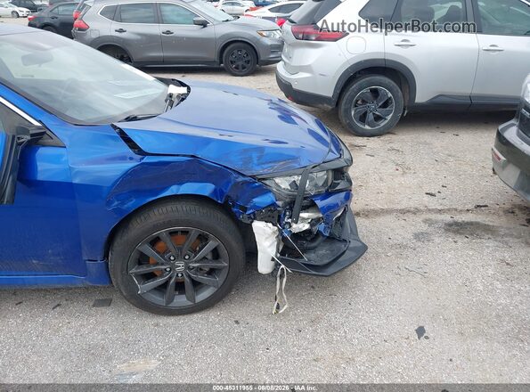 SHHFK7H68LU210582 2020 HONDA CIVIC Blue Widok z przodu