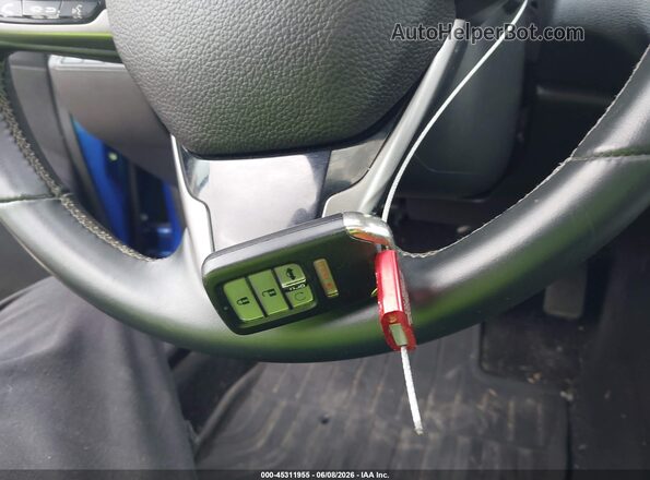 SHHFK7H68LU210582 2020 HONDA CIVIC Blue Widok deski rozdzielczej