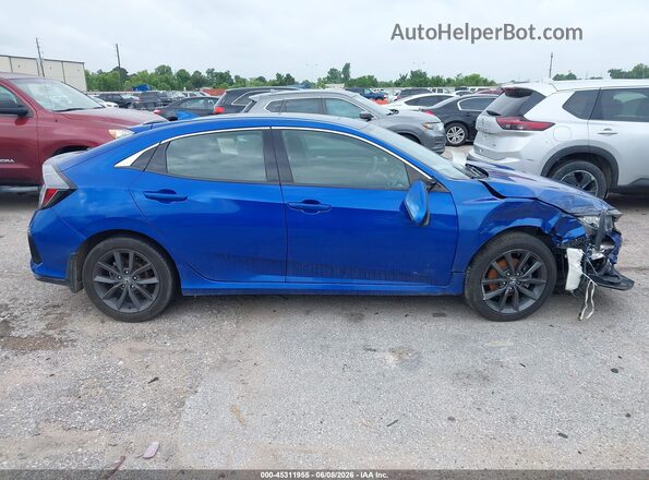 SHHFK7H68LU210582 2020 HONDA CIVIC Blue Widok wnętrza z tyłu