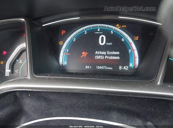 SHHFK7H68LU210582 2020 HONDA CIVIC Blue 