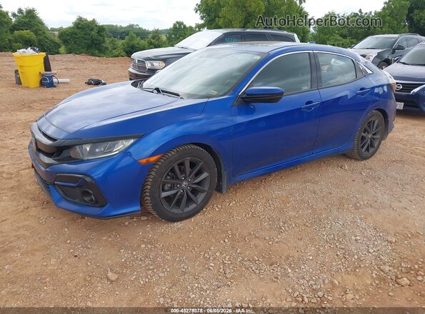 SHHFK7H68LU217922 2020 HONDA CIVIC Blue Front left