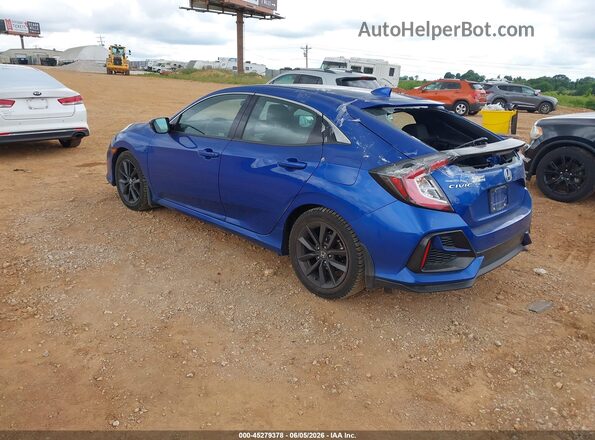 SHHFK7H68LU217922 2020 HONDA CIVIC Blue Rear left