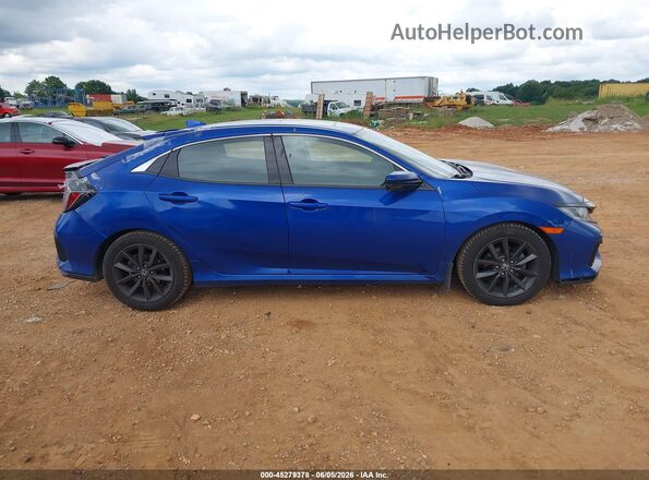 SHHFK7H68LU217922 2020 HONDA CIVIC Blue Rear interior view