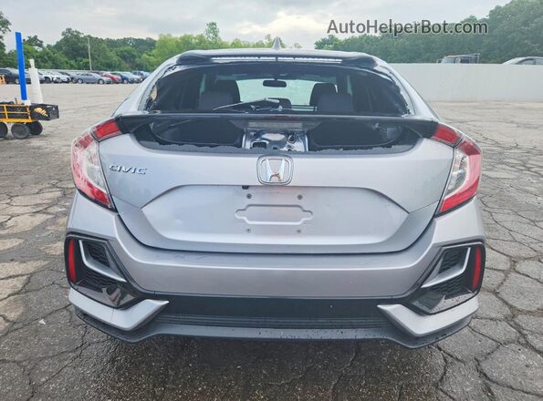SHHFK7H68LU225230 2020 HONDA CIVIC Silver უკანა ხედი