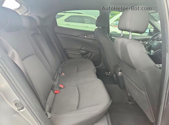 SHHFK7H68LU225230 2020 HONDA CIVIC Silver უკანა სავარძლების ხედი