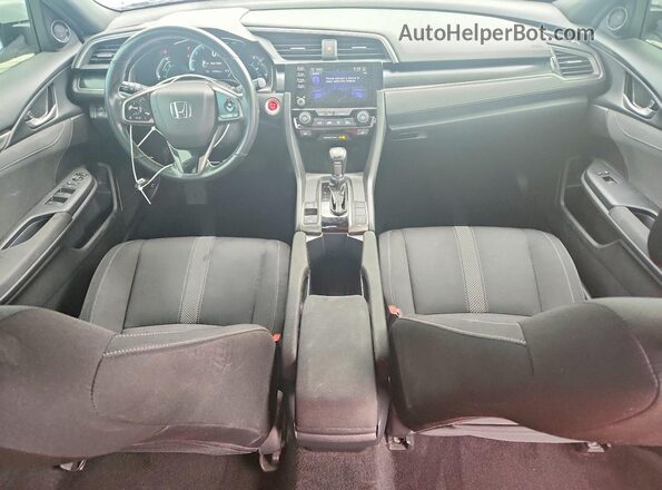 SHHFK7H68LU225230 2020 HONDA CIVIC Silver წინა პანელის ხედი