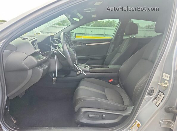 SHHFK7H68LU225230 2020 HONDA CIVIC Silver წინა სალონის ხედი