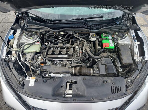 SHHFK7H68LU225230 2020 HONDA CIVIC Silver უკანა სალონის ხედი