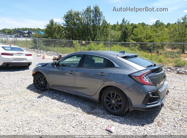 SHHFK7H68MU213659 2021 HONDA CIVIC Gray Rear left