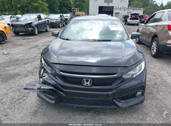 SHHFK7H69KU222349 2019 HONDA CIVIC Black Вид щитка приладів