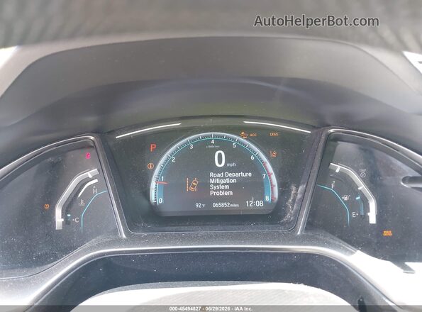 SHHFK7H69KU406531 2019 HONDA CIVIC Черный Вид задних сидений